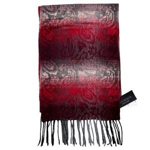 NEW Steve Madden paisley scarf with fringe